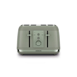 Kenwood Dusk Toaster, 4 Slot Toaster, Reheat, 5 Browning Settings, Defrost and Cancel Functions, Pull Crumb Tray, TFP30.000GN, 1800W, Olive Green