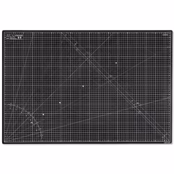 Elan A1 Cutting Mat Black and Taupe, 5-Ply Hobby Board for Crafts 90X60 CM, Large Self Healing Cutting Mat A1, Large Craft Bo ...