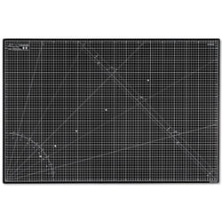 Elan A1 Cutting Mat Black and Taupe, 5-Ply Hobby Board for Crafts 90X60 CM, Large Self Healing Cutting Mat A1, Large Craft Board for Sewing