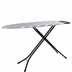 Beldray LA031213BLKFEU7 Ironing Board ? Folding Collapsible Ironing Table, Adjustable Iron Rest, 7 Height Options, Thick Underlay, Lightweight,