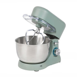 Progress EK5234PTEAL Go Bake Stand Mixer- Large Electric Whisk with 4L Stainless Steel Bowl, 8 Speeds and Pulse Function, Mixing Beater, Dough Hook,