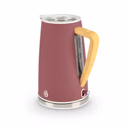 Swan SK14610FUS Nordic Cordless Jug Kettle with Fast Boil Technology, Overheat Protection, Soft Touch Handle, 1.7L, 3KW, Fuch ...