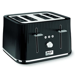 Tefal Loft 4-Slot Toaster with Extra-Wide Slots, Adjustable Browning, Defrost & Reheat Functions, Removable Crumb Tray, High Lift Lever, Classic