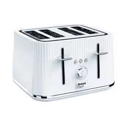 Tefal Loft 4-Slot Toaster with Extra-Wide Slots, Adjustable Browning, Defrost & Reheat Functions, Removable Crumb Tray, High ...