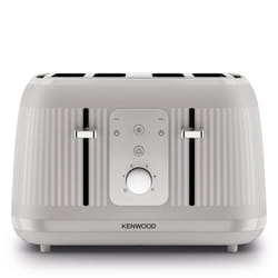 Kenwood Dawn Toaster, 4 Slot Toaster, Reheat, 5 Browning Settings, Defrost and Cancel Functions, Pull Crumb Tray, TFP09.?000CR, 1800W, Oatmeal Cream