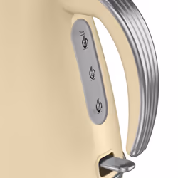 Swan SK19020CN Retro Jug Kettle, Fast Boil, Easy Pour, 360 Degree Base, 1.5L, 3KW, Cream