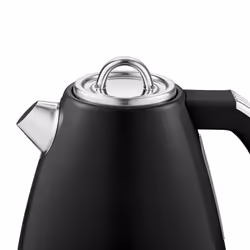 Swan SK19020BN Retro Jug Kettle, Fast Boil, Easy Pour, 360 Degree Base, 1.5L, 3KW, Black