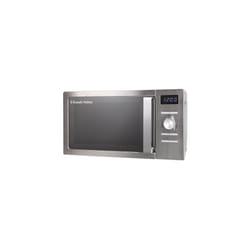 Russell Hobbs Stainless Steel Digital Microwave 20 Litre 800W Solo Digital with 5 Power Levels, Defrost Function & Easy Clean, 60 Minute Timer, 8