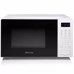 Hisense 700 Watts 20 Litre White Digital Solo Microwave Oven H20MOWS4UK Automatic Defrost, 9 Auto Cook Menus, Clock & Timer,  ...