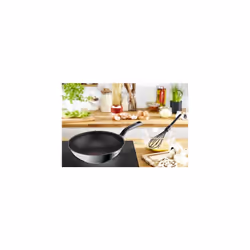 Tefal Comfort Max 28cm Stainless Steel Wok Pan ? Durable Non-Stick Pan with Thermo-Spot Heat Indicator, Induction Compatible Base, Comfortable Grip