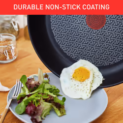 Tefal Comfort Max 30cm Stainless Steel Frying Pan ? Durable Non-Stick Pan with Thermo-Spot Heat Indicator, Induction Compatible Base, Comfortable Grip