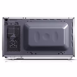 SHARP YC-MG01U-S Compact 20 Litre 800W Manual control Microwave with 1000W Grill, 5 power levels, defrost function, LED cavity light - Silver