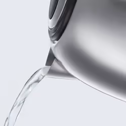 Russell Hobbs Electric Kettle (For Hot Water, Tea or Coffee, 1.7L, Brushed stainless steel, Quiet boil & digital temperature technology, Perfect pour)