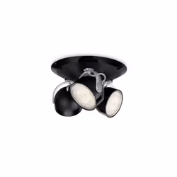 Philips MyLiving Dyna LED Spotlight Ceiling Light 3 Bulbs ? Black Black