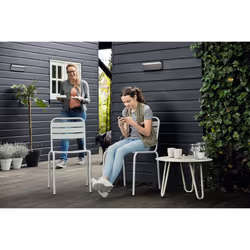 Philips MyGarden Wall Light 1648393P3 ? Outdoor Lighting (Wall Light, Anthracite, Aluminium, Synthetic, IP44, Garden, Patio, I)