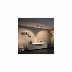 Philips myLiving Star WarmGlow Dimmable LED Spotlight, 3 x 4.5 W LED Light, Instant Start, Easy Installation - White