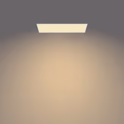 Philips LED Panel Rectangle Ceiling Light SceneSwitch Dimmable 2700K 36W [Warm White - White]. for Indoor Lighting, Livingroom and Bedroom