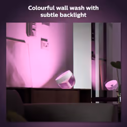 Philips Hue Iris White and Colour Ambiance Table Lamp Smart Lighting. [White] with Bluetooth. Works with Alexa, Google Assistant and Apple HomeKit, 1