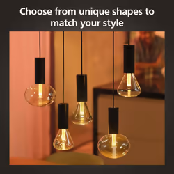 Philips Hue Lightguide G125 Large Globe Smart Bulb, White and Color Light, Bluetooth Compatible, Voice Control with Alexa, Apple Home & Google
