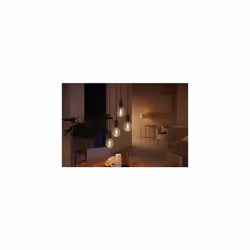 Philips Hue White Ambiance Filament Single Smart LED Globe [E27 Edison Screw] - 550 Lumens. Works with Alexa, Google Assistant and Apple Homekit