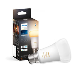 Philips Hue White Ambiance Single Smart Bulb LED [B22 Bayonet Cap] - 1100 Lumens (75W Equivalent). Works with Alexa, Google Assistant and Apple