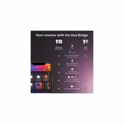 Philips Hue White & Colour Ambiance Smart Bulb Twin Pack LED [B22 Bayonet Cap] - 1100 Lumens (75W Equivalent). Works with Alexa, Google Assistant and