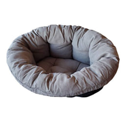 Ferplast Cushion for dog and cat bed SOFA' CUSHION 4 Padded spare cover for pet bed, Soft cotton washable, Adjustable with elastic cord, 64 x 48 x h