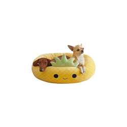Squishmallows Original 30-Inch Maui Pineapple Pet Bed - Large Ultrasoft Official Plush Pet Bed