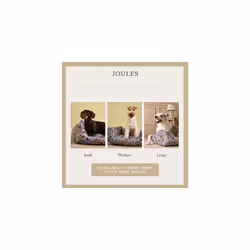 Rosewood x Joules Festival Floral Box Bed for Dogs, Large Dog Bed, Padded Sides, Non-Slip Base, Luxury Pet Bed for Large Dogs