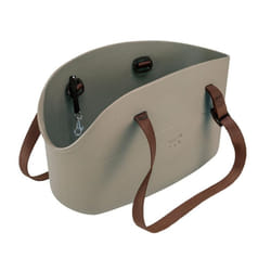 Ferplast With-Me Eva Dog Bag, 14 x 35 x 22 cm, Small, Dove Grey