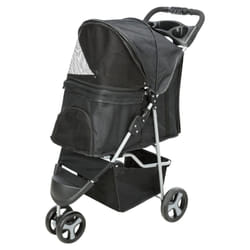 TRIXIE 28958 - Pushchair, Dimensions: 47 x 100 x 80 cm, Black