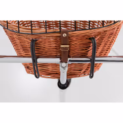 Trixie 2806 Front dog bike basket, 44 ? 48 ? 33 cm, natural