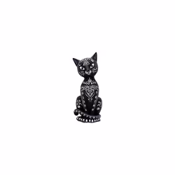 Nemesis Now Mystic Kitty Figurine 26cm, Resin, Black, Spirit Board Cat, Baroque Design Planchette, Cast in the Finest Resin,  ...
