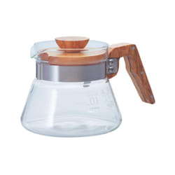 Hario New Coffee Server 400 ml Olive Wood, 2 Cup