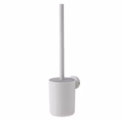 Tiger Urban Toilet Brush and Holder, Stainless Steel, White, 9.5 x 38.4 x 11.7 cm