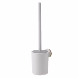 Tiger Urban Toilet Brush and Holder, Stainless Steel, White, 9.5 x 38.4 x 11.7 cm