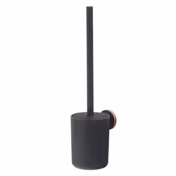 Tiger Urban Toilet Brush and Holder, Stainless Steel, Black, 9.5 x 38.4 x 11.7 cm