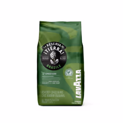 Lavazza Tierra Brasile Authentic Italian Recipe Arabica Coffee, 1.00 kg, CD-Lavazza Tierra Brasile - Authentic