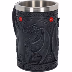 Nemesis Now NEM3731 Black Wing Tankard Mug 18cm Black