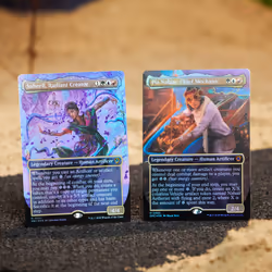 Magic: The Gathering Aetherdrift Commander Deck - Living Energy, Green/Blue/Red