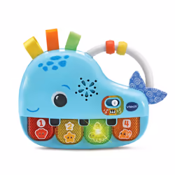VTech Baby Ocean Buddies Animal Band, 3 Interactive Musical Instruments with Sounds and Phrases, Teaches Animals and Colours, Music Toy, Gift for