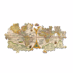 Clementoni 32557.3 Clementoni-32557-Collection-Ancient Map-2000 Pieces, Multi-Colour