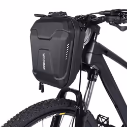 WILD MAN Quick Release 3L Hard Shell Rainproof Scooter Storage Bag for Kick Scooters Folding Bike Kick Board Handlebar Bag MT ...