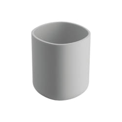 Alessi Toothbrush Holder, Stainless Steel, White, One Size