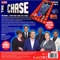 IDEAL | The Chase game: The Chase is on!| Family TV Show Board Game| For 3-6 Players | Ages 8+