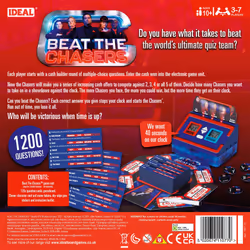 Ideal | Beat The Chasers family quiz game: Do you have what it takes to beat the world's ultimate quiz team? | Family TV Show Board Game| For 3-7