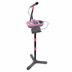 VTech Kidi Super Star DJ, Kids Microphone Toy with Songs and Sound Effects, Microphone and Adjustable Stand with Colour Chang ...