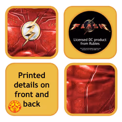 Rubies 703015M000 The Flash Classic Child Costume, Boys, Red, Medium, 9-10 Years Halloween Halloween