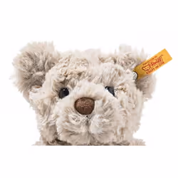 Steiff 113413 Soft Cuddly Friends Honey Teddy Bear, Grey, 18 cm