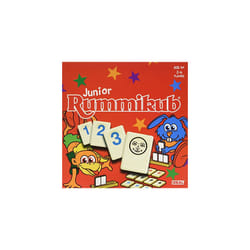 IDEAL | Rummikub Junior: The fast-moving numbers game which develops numeracy skills | Classic Games | For 2-4 Players | Ages 4+